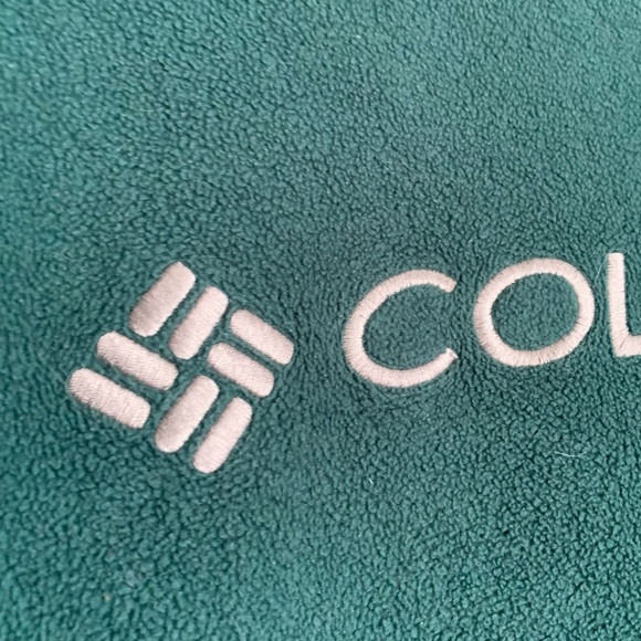 Vintage Columbia Fleece Forest Green sweater - Picture 4 of 4